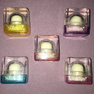 Pack of 5 Softlips Lip Balm